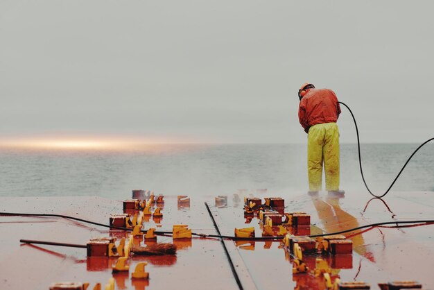 Oil Rig Cleaning in Barking